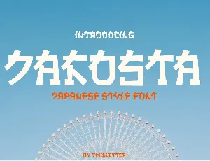 Jakosta font