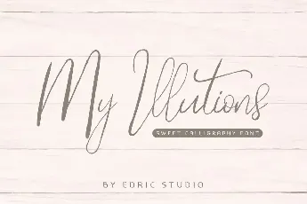 My Illutions Demo font