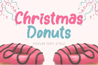 Christmas Donuts Demo font