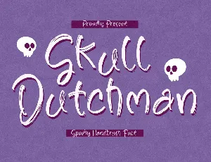 Skull Dutchman font