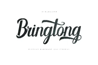 Bringtong font