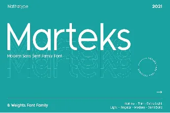 Marteks Family font