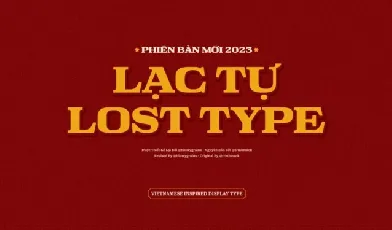 Lost Type font