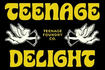 Teenage Delight font