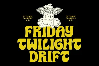 Teenage Delight font