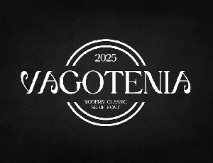 Vagotenia font