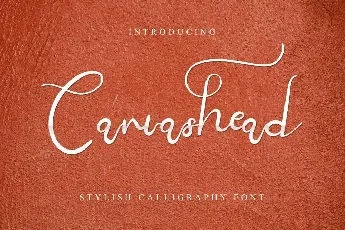 Canvashead Demo font