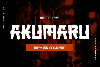 AKUMARU font