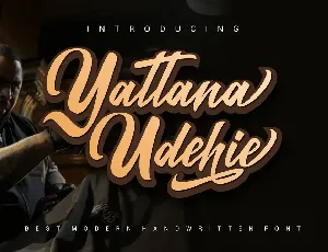 Yattana Udehie font