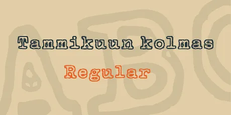 Tammikuun kolmas font