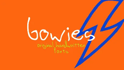 Bowies font