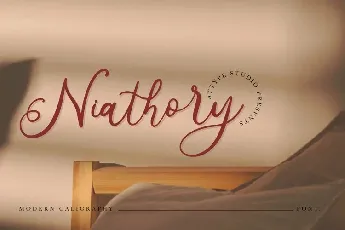 Niathory font