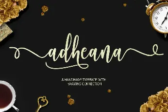 Adheana font