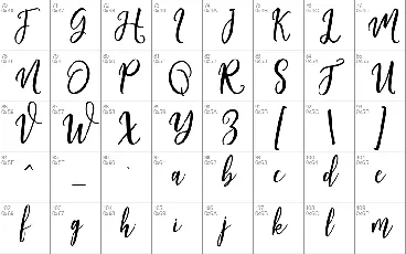 Adheana font