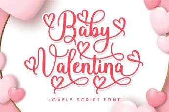 Baby Valentina font