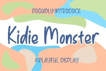 Kidie Monster font