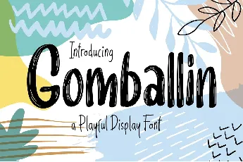 Gomballin font