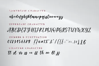 Graduation demo font