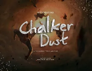 Chalker Dust font