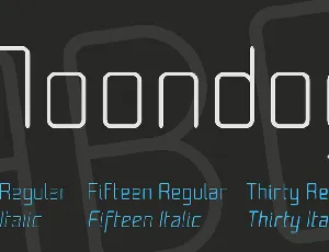 Moondog font