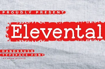 Elevental font