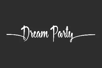 Dream Party font