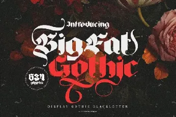 Bigfat Gothic font