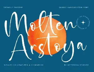 Molten Arstoya Typeface font