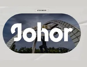 Johor Free font