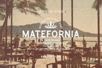 Matefornia font