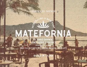 Matefornia font