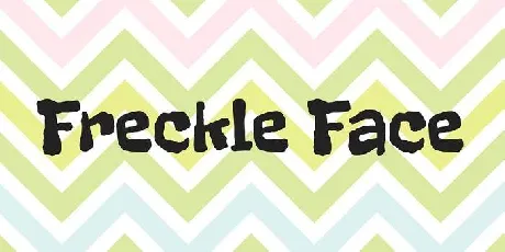 Freckle Face font