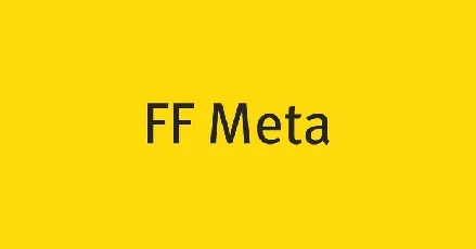 FF Meta font