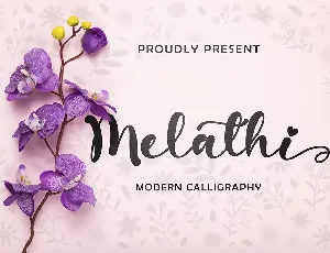 Melathi font