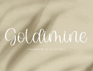 Goldimine font