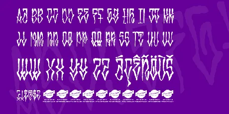 Monsta Tag Personal font