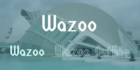 Wazoo font