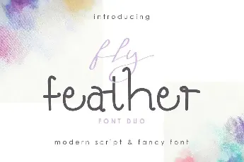 Fly Featherdemo font