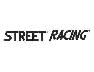 Street Racing font