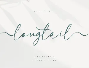 longtail font