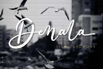 Denala font