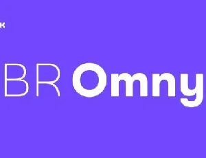 BR Omny Family font