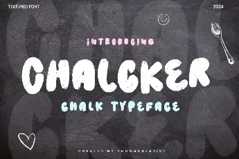 Chalcker font