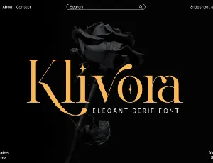 Klivora font