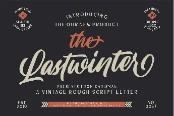 The Lastwinter Vintage Script font