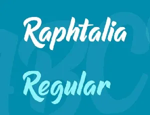 Raphtalia Script Free font