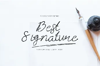 Best Signature Font font