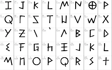 Alfabetix font