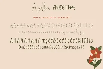 Aneetha font