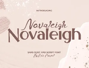 Novaleighi font